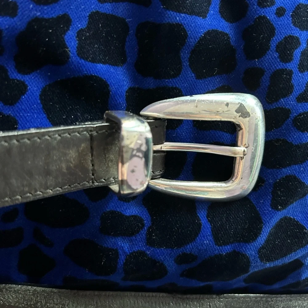 Sentry Black Leather Golf Belt 1996